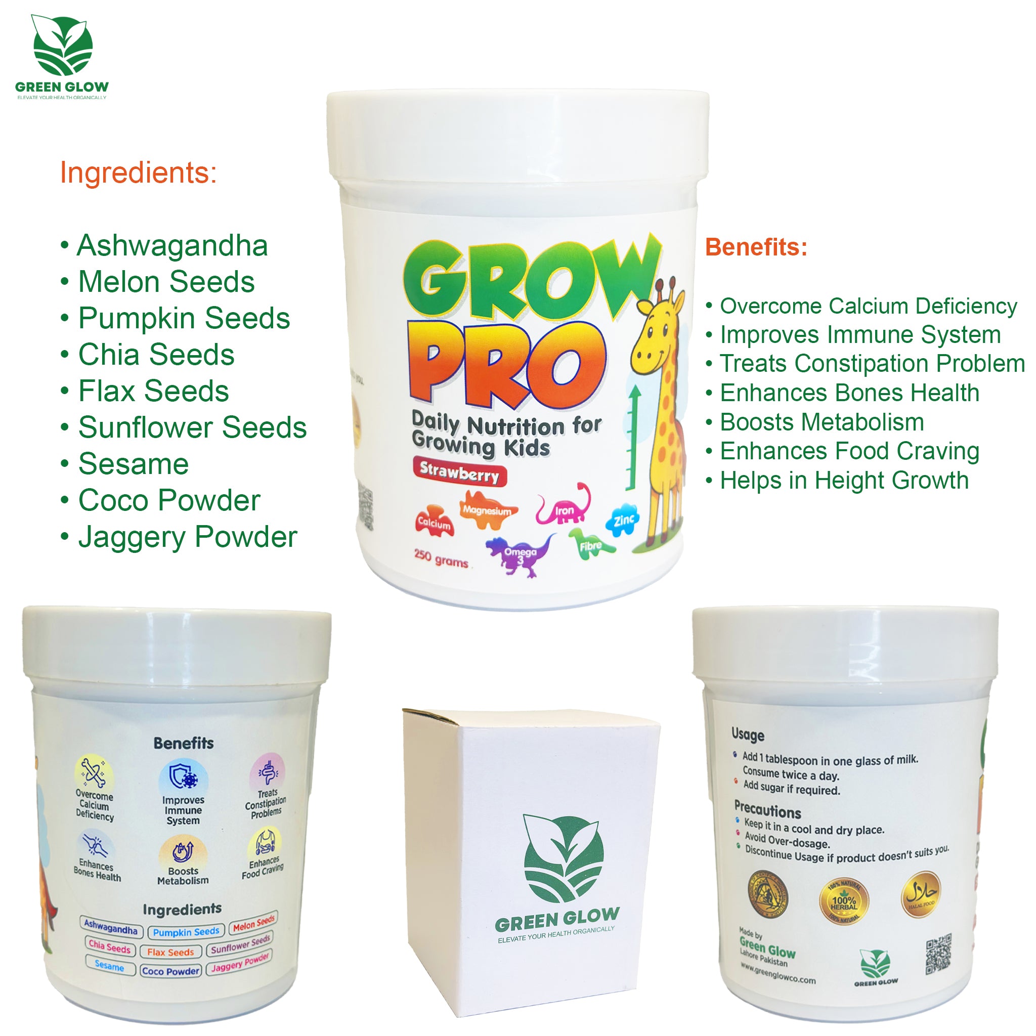 Grow Pro – Daily Nutrition for Kids